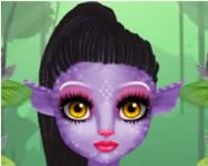 Alien princess Avatar HTML5 jtk