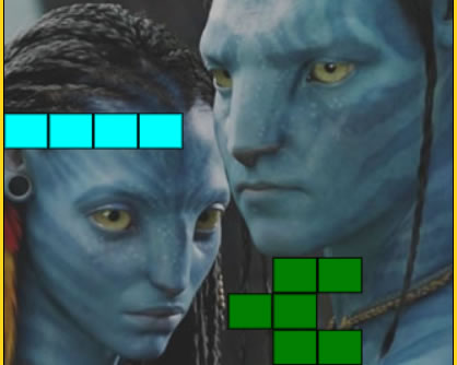 Avatar tetris jatek