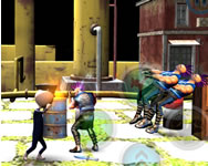 Stickman police vs gangsters street fight Avatar ingyen játék